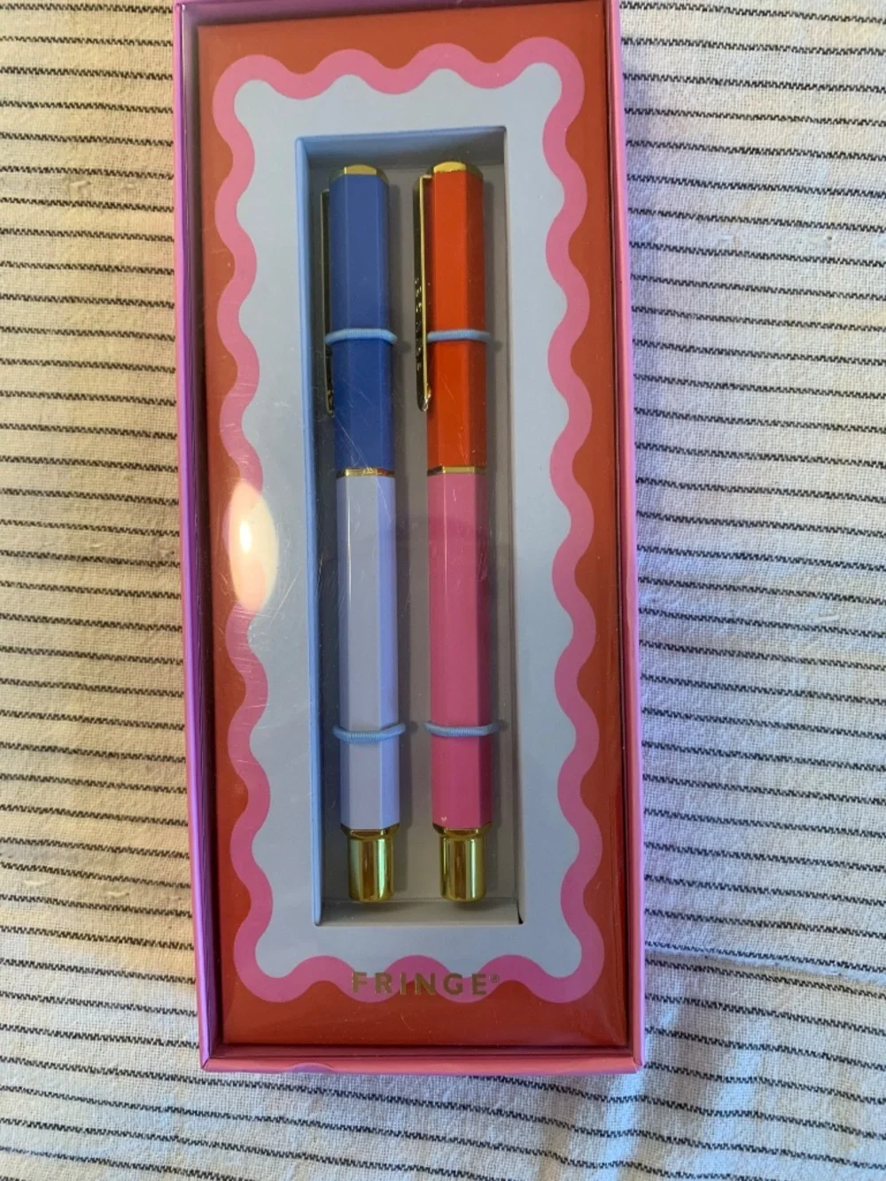 Fringe Ball Point Pen Set of 2